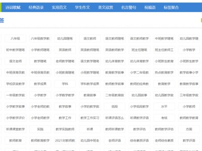 帝国cms自定义列表做标签聚合